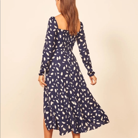 NWOT Reformation sigmund in splatter size 2 - Picture 5 of 16